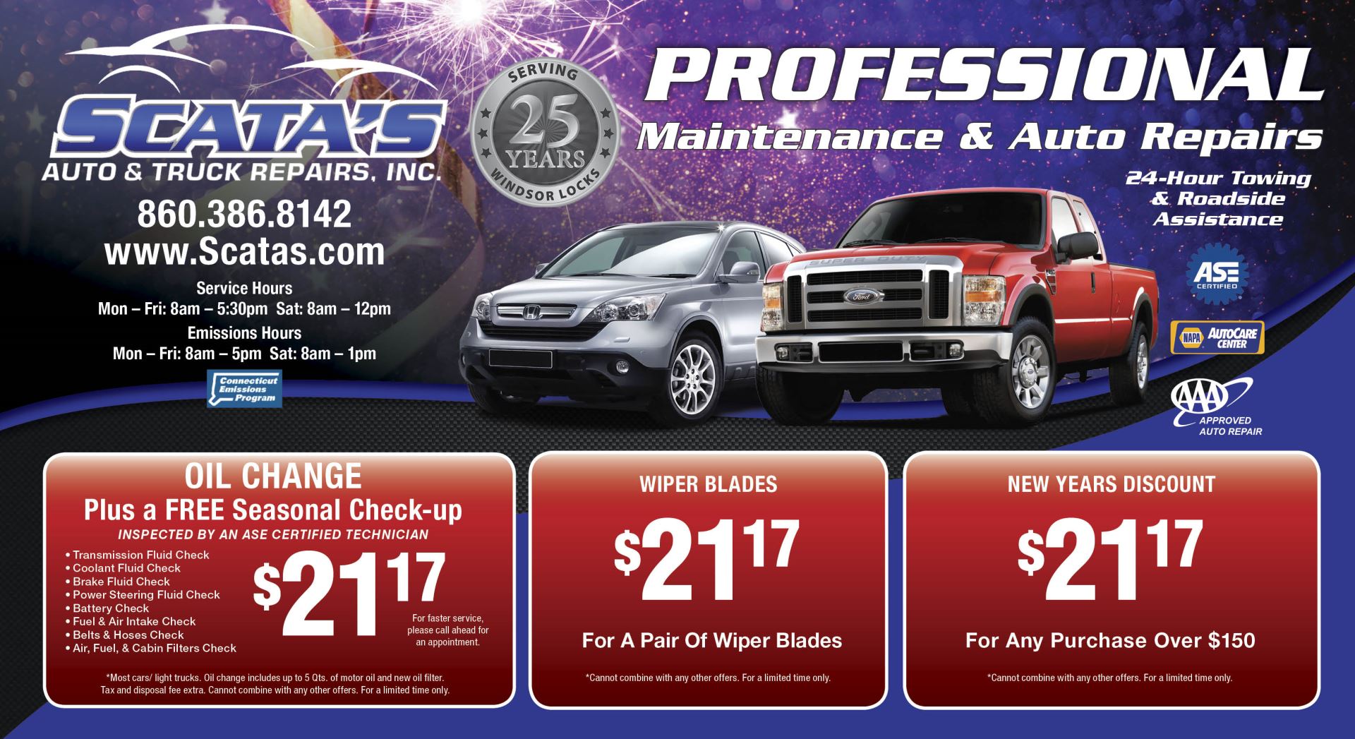 Windsor Locks Auto Repair Scata's Auto & Truck Repair