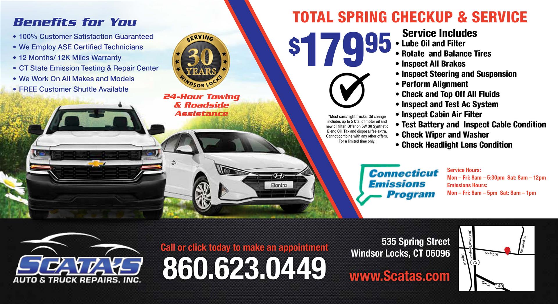 Windsor Locks Auto Repair Scata's Auto & Truck Repair